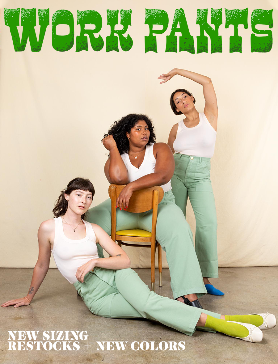 Work Pants - Bubblegum Pink – BIG BUD PRESS