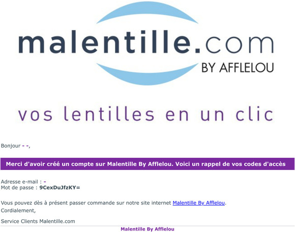 Bienvenue !