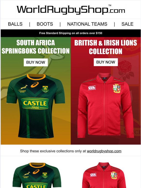 World Rugby Shop Shop the Official British & Irish Lions and Springboks Collections Milled