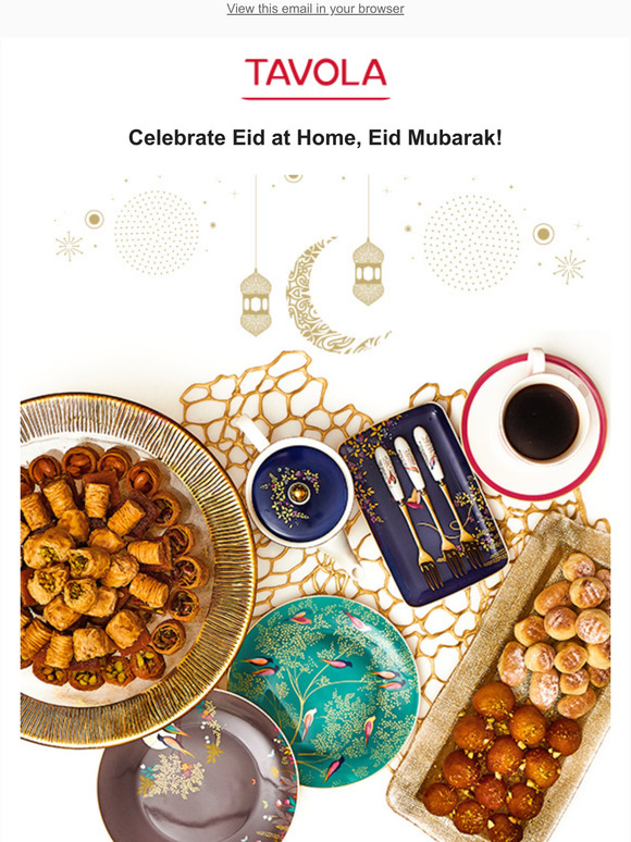 Prepare your Table for a Memorable Eid at Home!