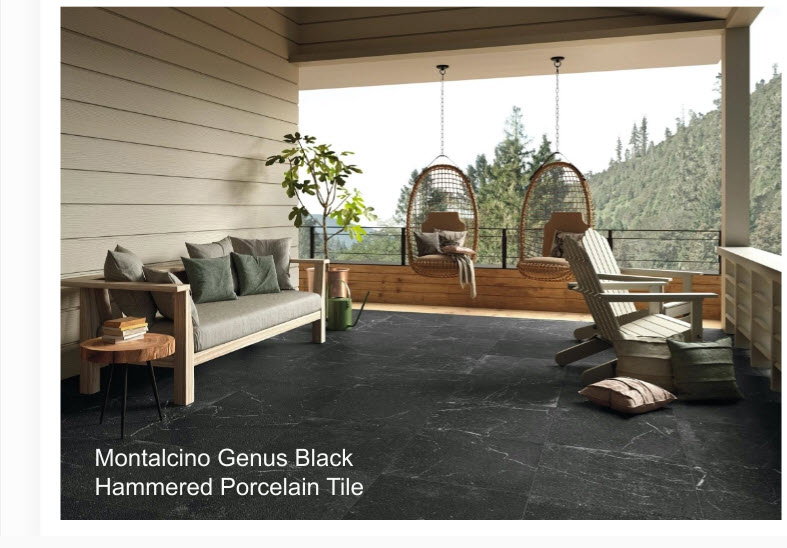 Hammered Porcelain Tile