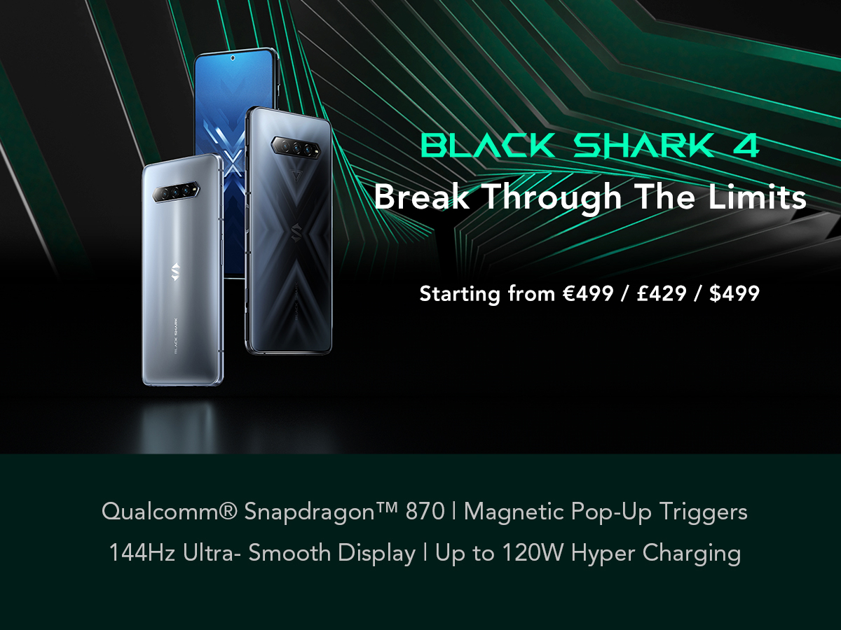 Black Shark 4 is available now!
