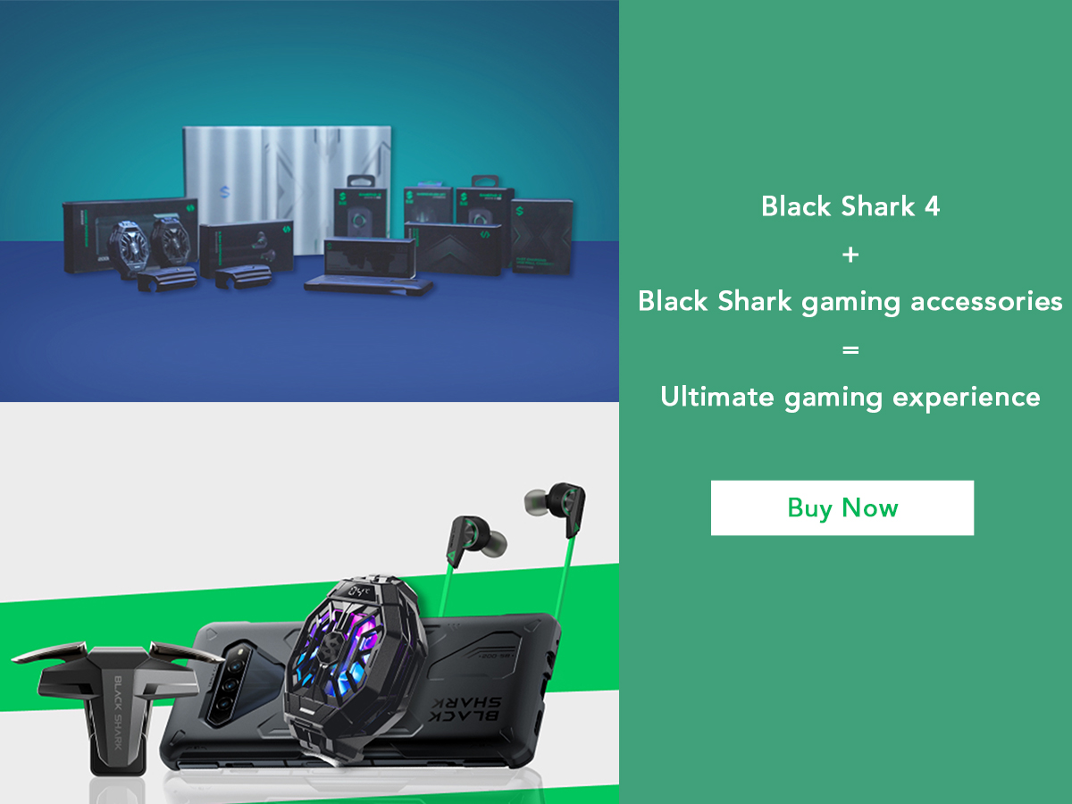 Enjoy your ultimate gaming experience with Black Shark 4!