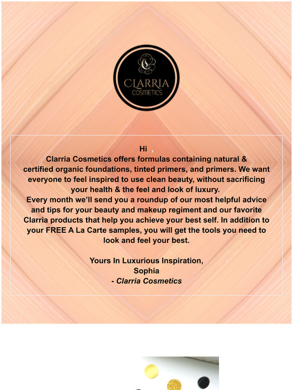 Hi! Redeem Your FREE A La Carte Today!