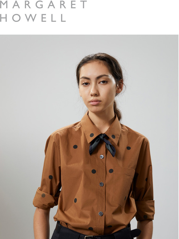 Margaret Howell: Big Spot Cotton | Milled