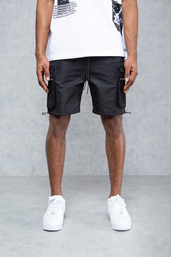 Fury Cargo Zip Pocket Short's - Black