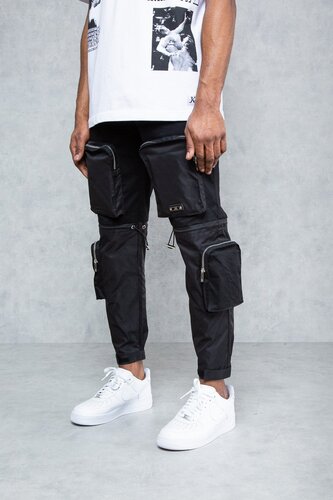 Pandora Split Box Pocket Cargo's - Black