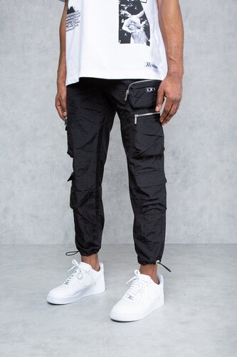 Electra Cargo Zip Pocket Pant - Black