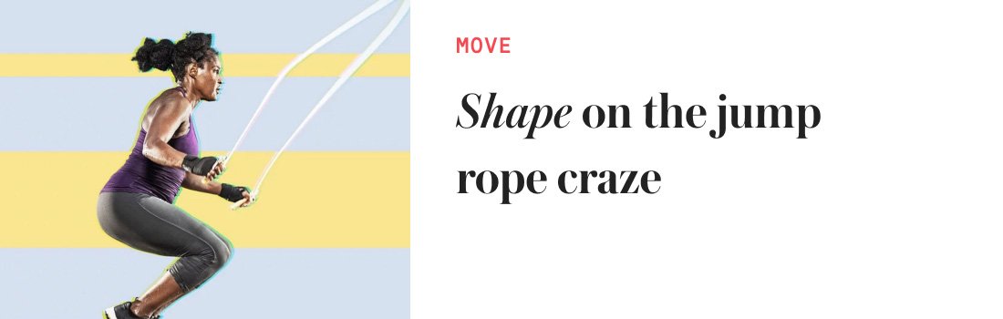 Shape on the jump rope craze