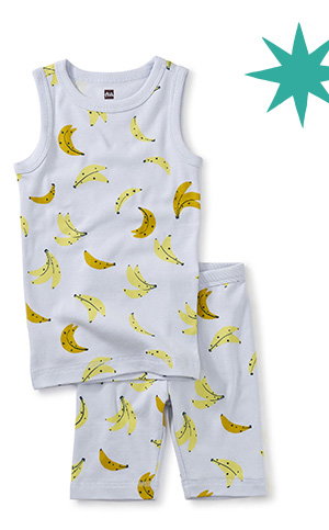 Summer Nights PJs - Bananas