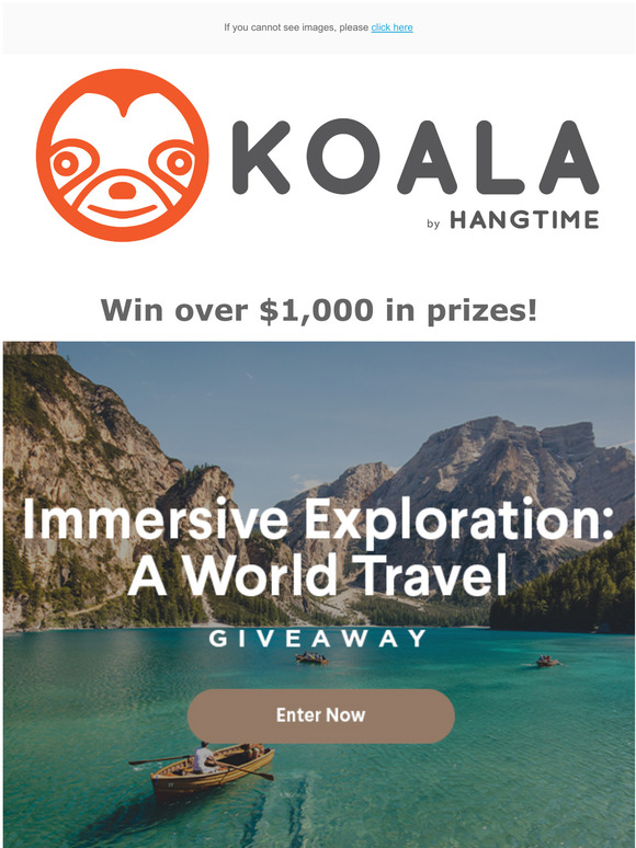 Join our giveaway for free!