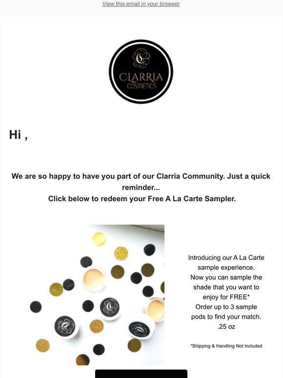 Your FREE Samples Are Waiting For You.