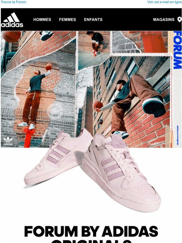 adidas FR: Le retour de la Forum par adidas Originals | Milled