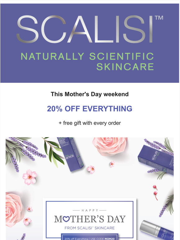 20% OFF everything.