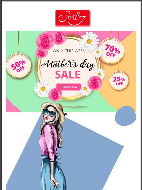 Mother's Day Sale! 30% up to 80% Off!