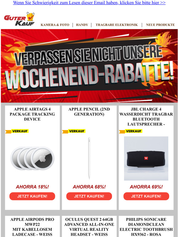 Unschlagbare Angebote fr das Wochenende!