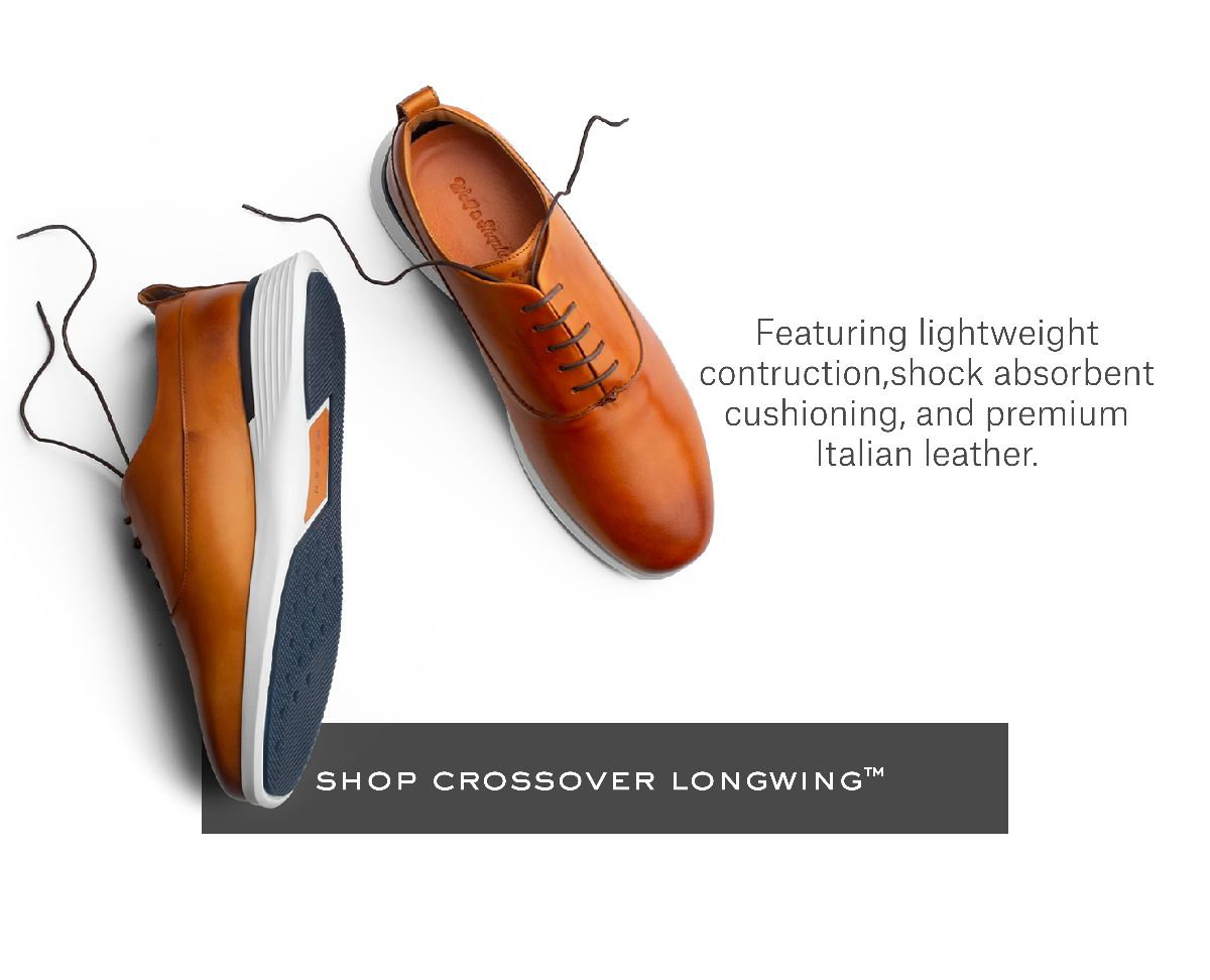 Crossover™ Longwing, Hybrid Dress Shoes