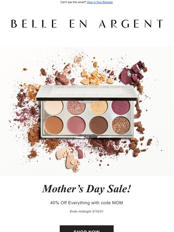 Mothers Day Sale Starts Now! Take 40% Off