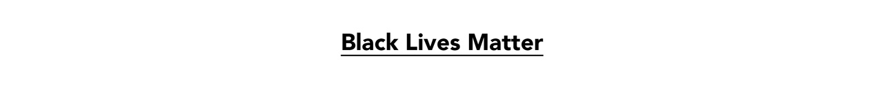 Black Lives Matter
