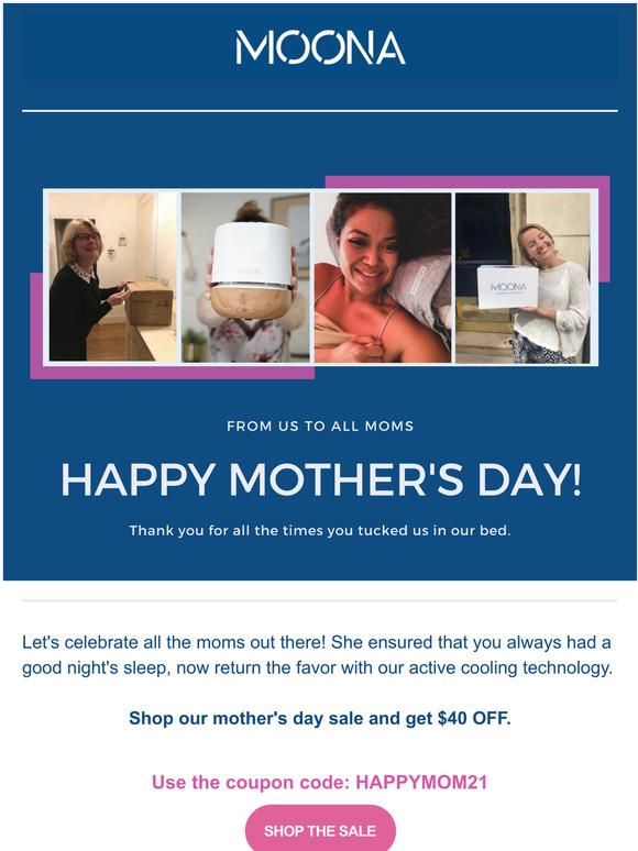 Our mother's day sale is here!