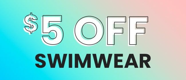 $5 OFF Swimwear