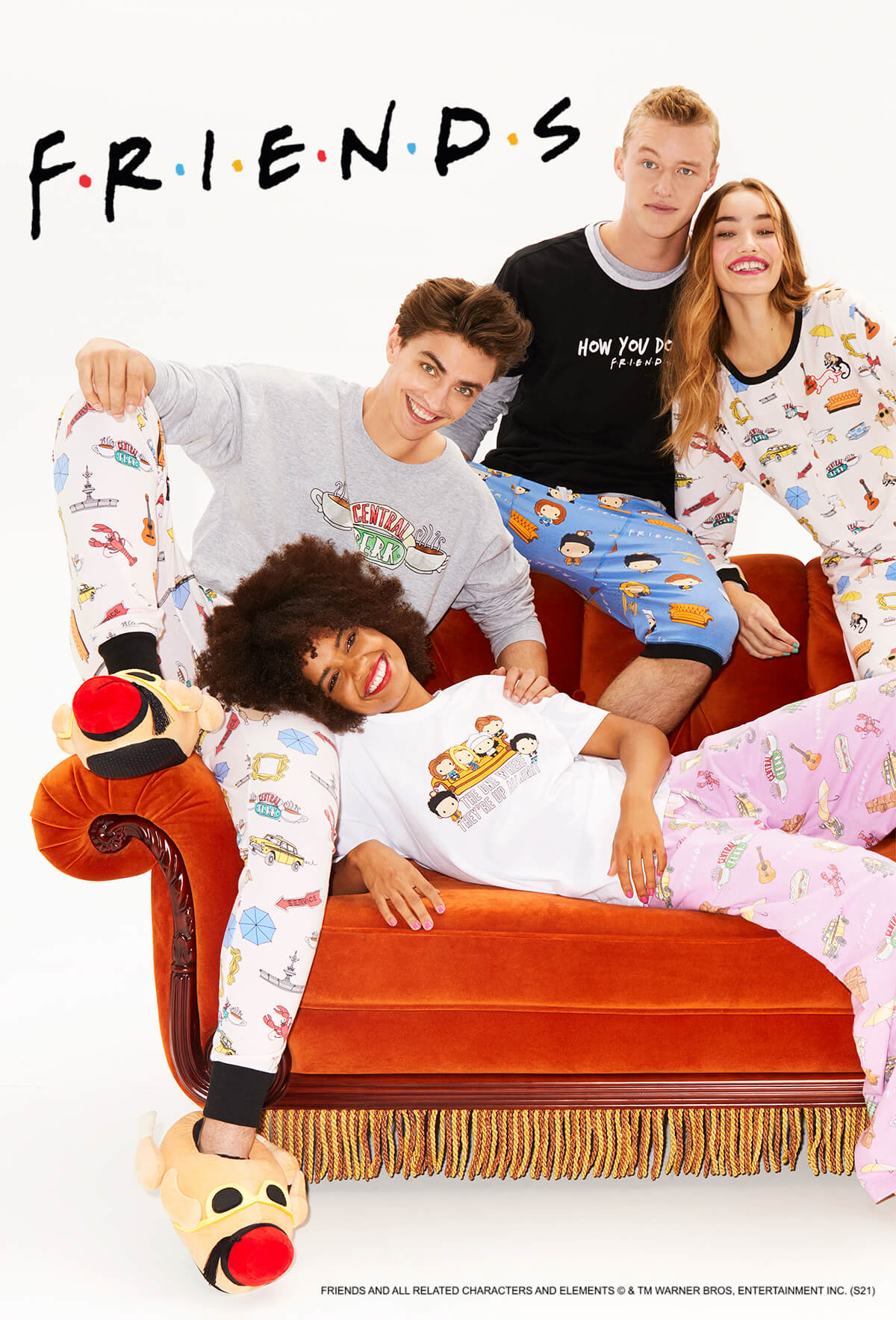 Friends pyjamas 2024 peter alexander