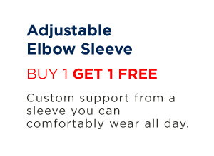 Women's Pro-Grade Adjustable Support Compression Elbow Sleeve