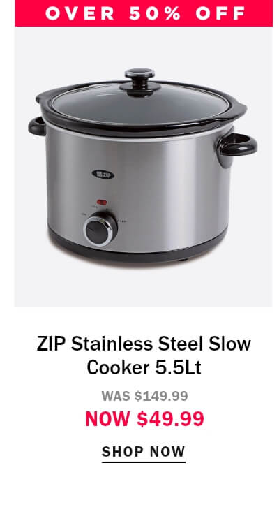 Zip Stainless Steel Slow Cooker