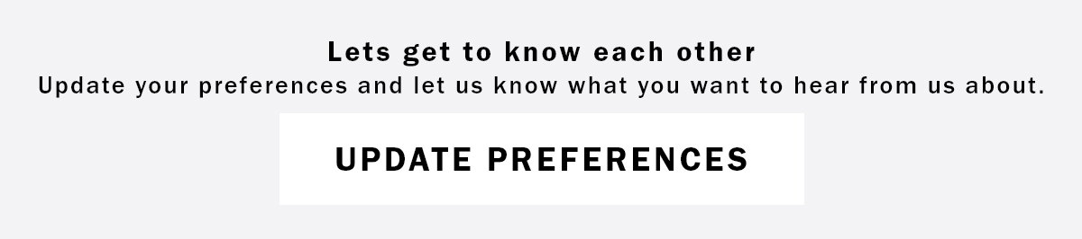 Update preferences