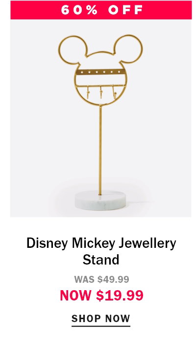 Disney Mickey Jewellery Stand 30cm