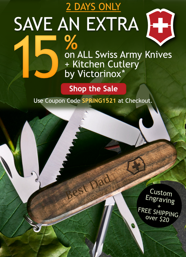 Victorinox Kitchen Cutlery at Swiss Knife Shop