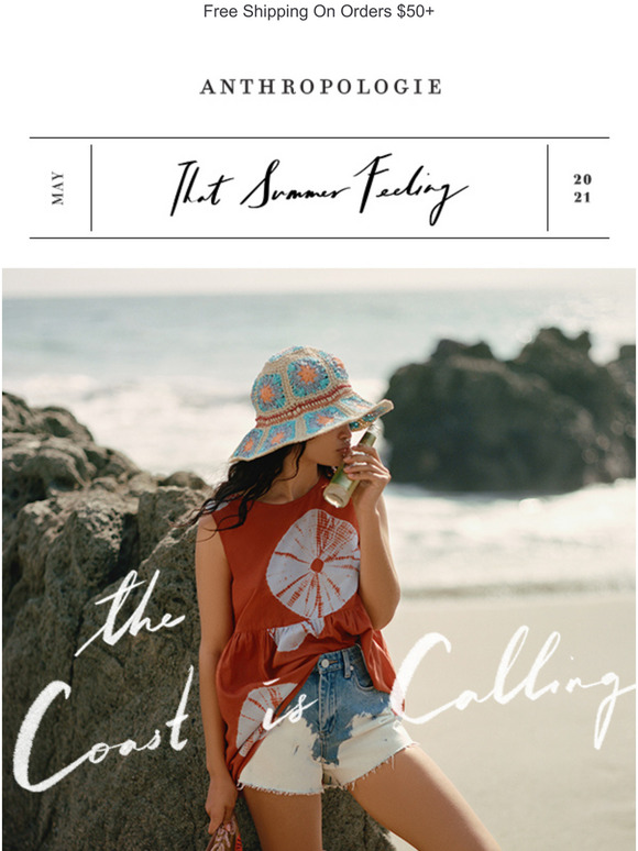 Anthropologie Email Newsletters Shop Sales, Discounts, and Coupon Codes