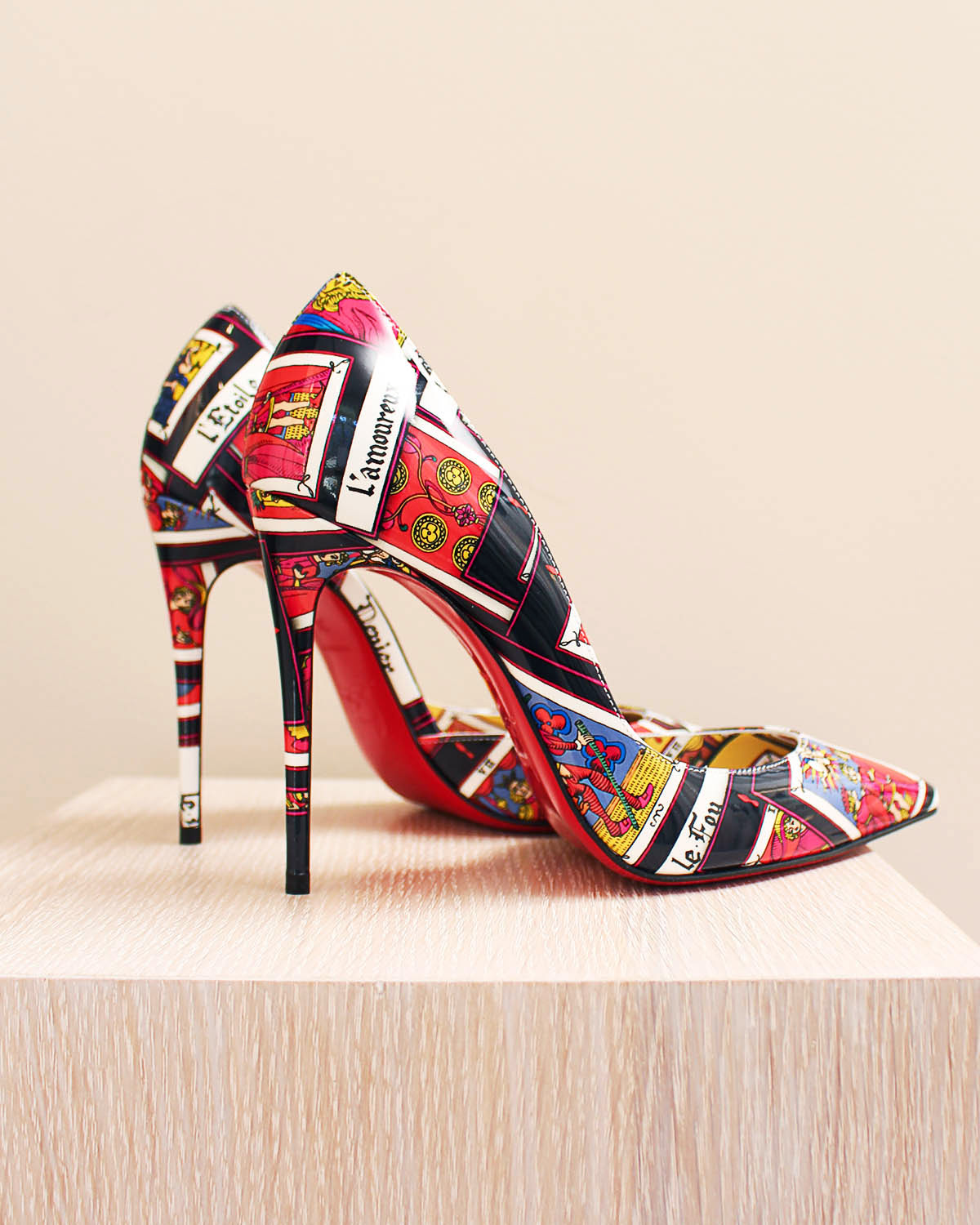 christian louboutin tarot heels