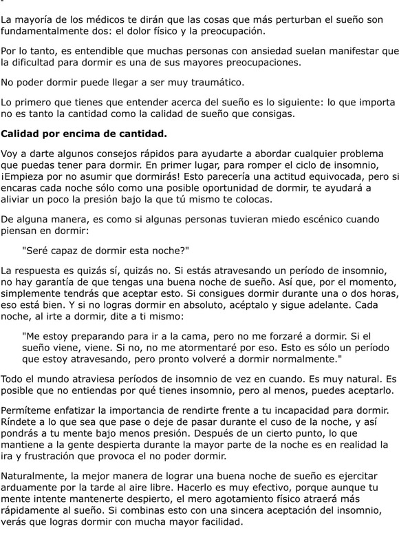 Lograr Dormir y Ataques de Pnico Nocturnos