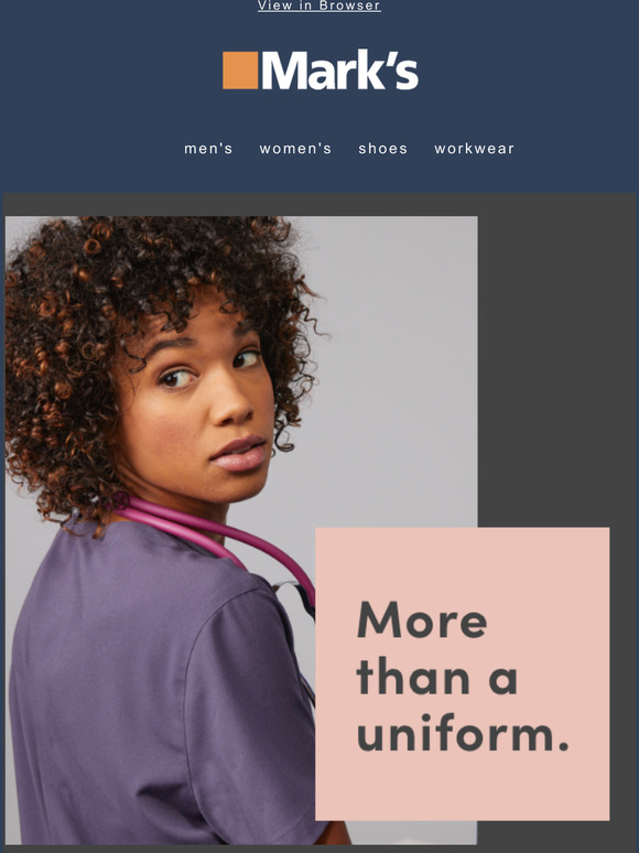 Mark's Scrubs are more than a uniform Milled