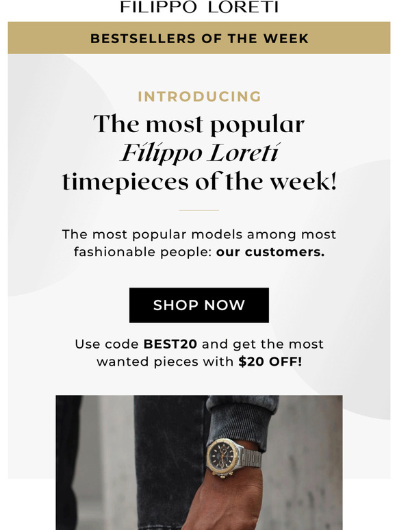 filippo loreti coupon code