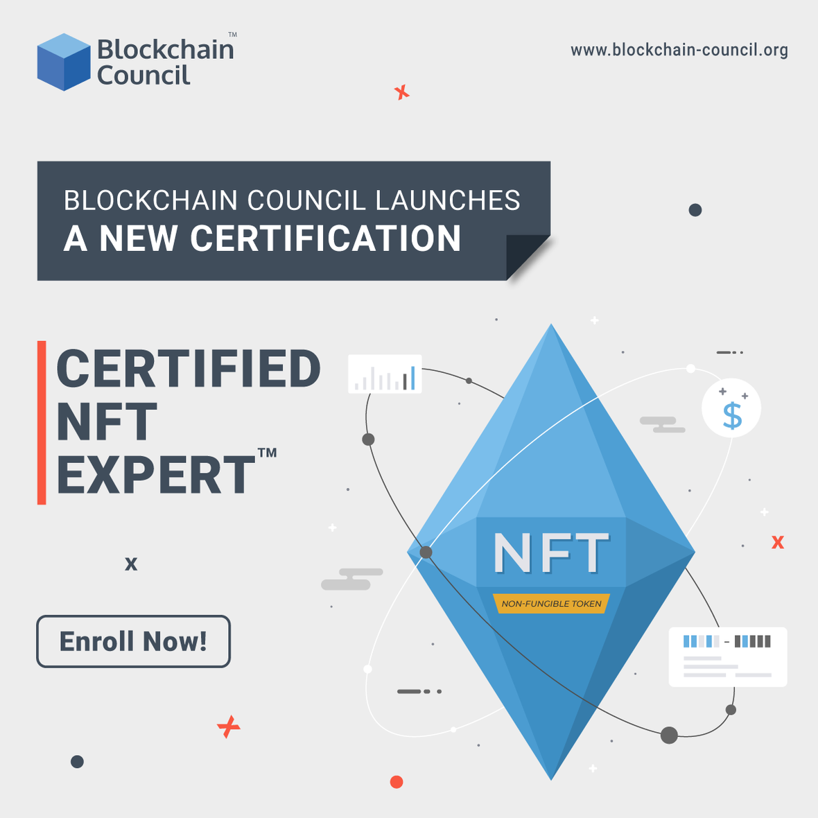 Blockchain Council: [Announcement] Certified NFT Expert Course Launched! |  Enroll Now | Milled