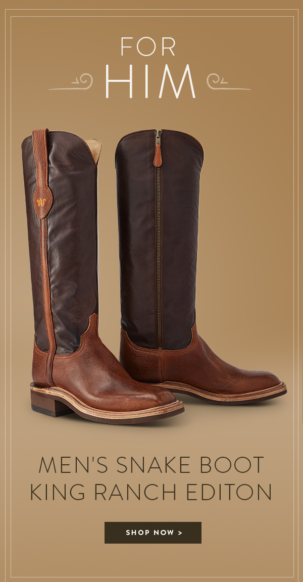 Lucchese NEW Limited Edition King Ranch Boots Have Arrived Milled