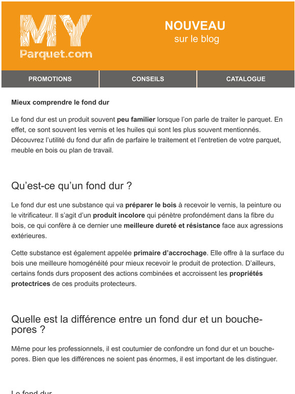 [Conseil du pro] Pourquoi utiliser un fond dur ?