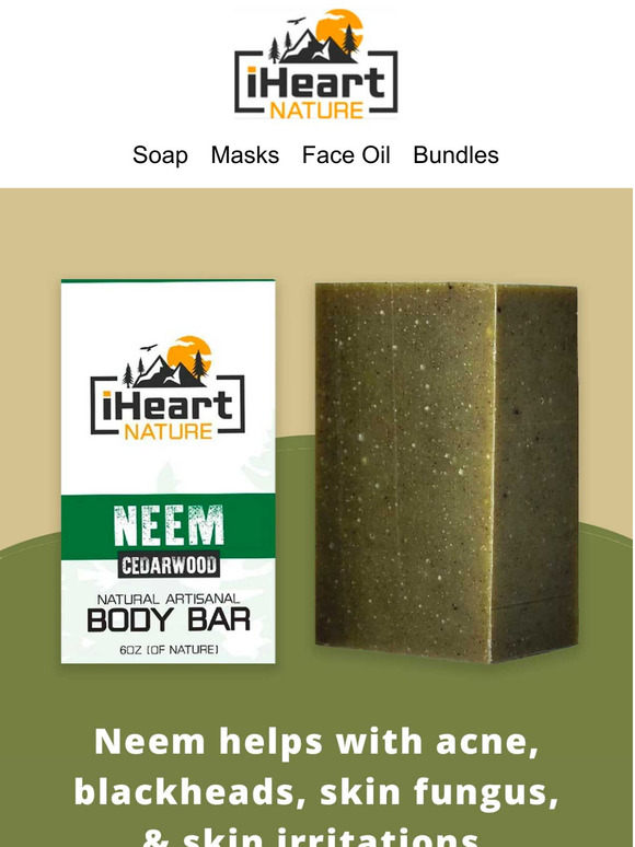 Meet Neem, Our Fungus & Bacteria Fighting Body Bar