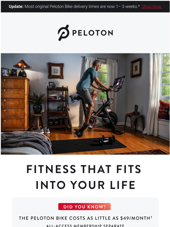 Peloton Subscription Peloton Delivery Cost Cycling Peloton