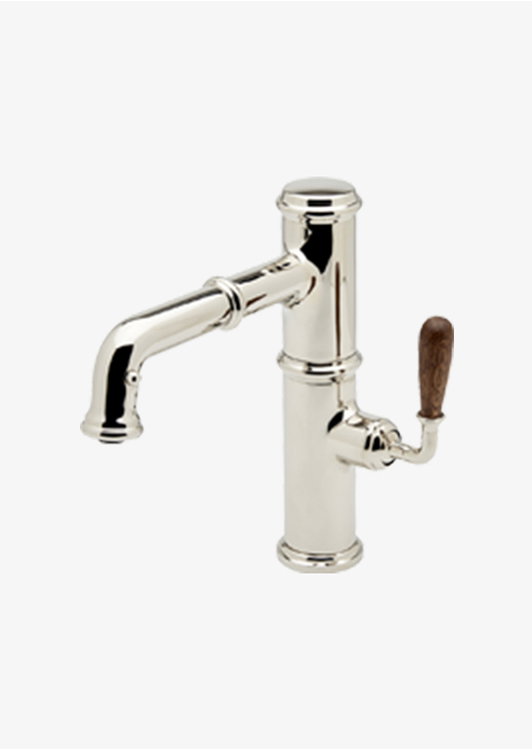 pull spray oak handle
