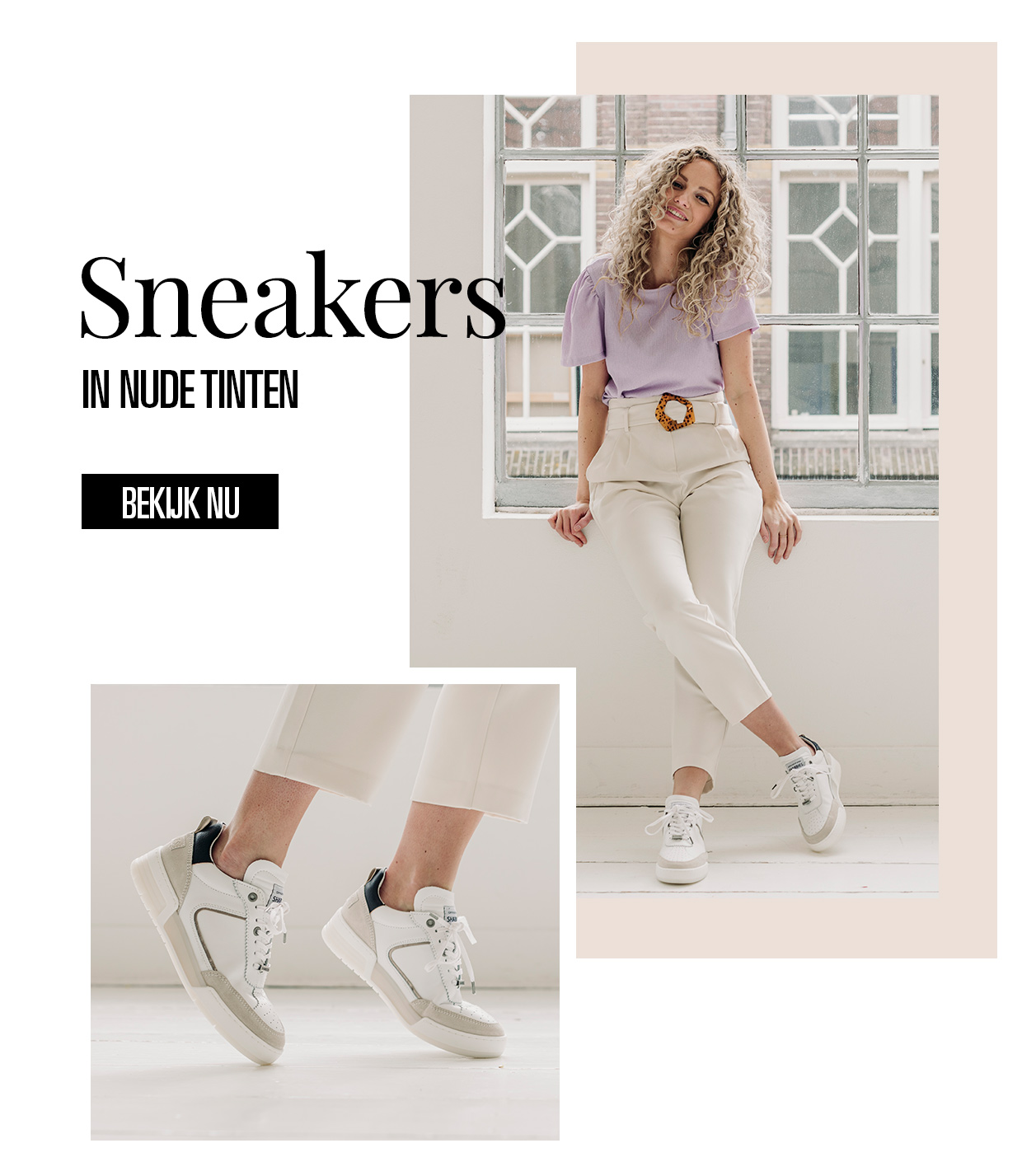 Omoda.nl | Passie voor schoenen, sinds 1875: Nude sneakers | Milled