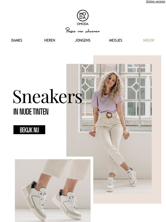 Omoda.nl | Passie voor schoenen, sinds 1875: Nude sneakers | Milled