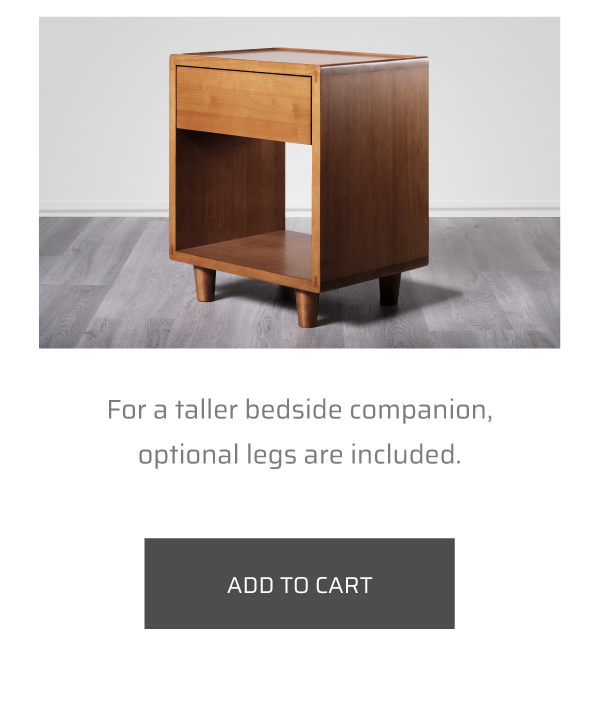 Thuma The Nightstand The perfect Bed Time companion. Milled
