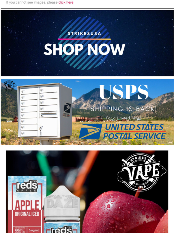  Strikesusa - Free Reds Apple Vape Juice