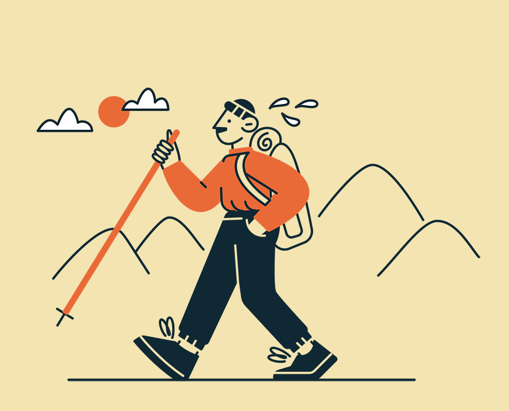 Activities - Dancing, running and hiking