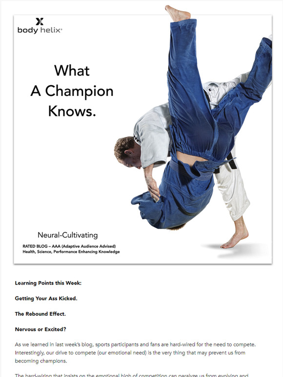  What A Champion Knows