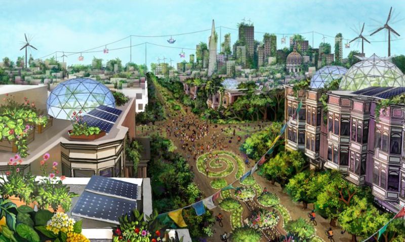 Building Utopia Pt 3: Harmony Between Humanity, Technology, and Nature –  Solarpunk Magazine