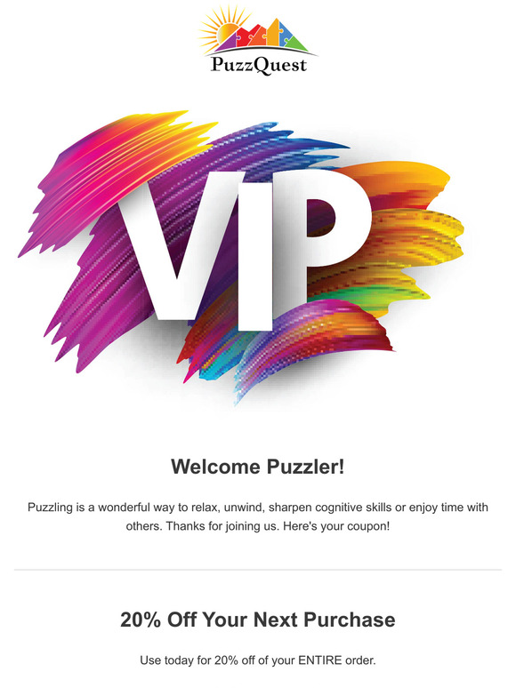 Welcome Puzzler - Lets Get Puzzling!